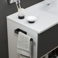 Стакан настольный для зубных щеток Timo Saona 13231/03 черный