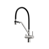 Смеситель для кухни SANCOS Dora с возможностью подключения фильтра для воды, цвет брашированный никель, арт. SC4003BN
