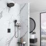 Душевой комплект Inspire VSFW-3I21MT1RMB встраиваемый, термостатический, двухрежимный, черный