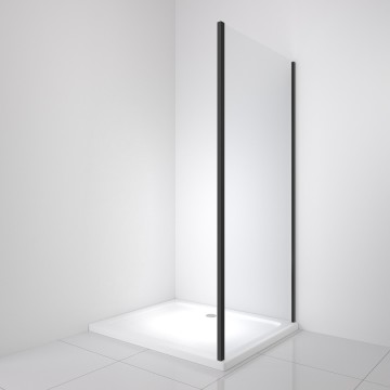 Боковая панель BelBagno LUCE-90-FIX-C-NERO