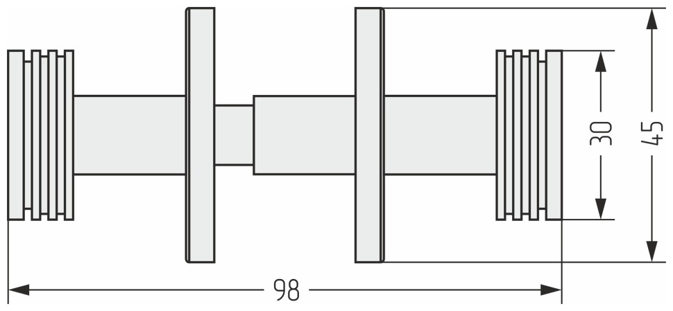 Вешалка Каньон двойная (для модели Хорда)