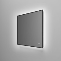 Зеркало LED VLM-3VN800B-2 800х600 c сенсорным выключателем и диммером, антизапотевание