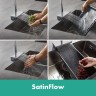 Смеситель для кухни Hansgrohe Aquno Select M81 с выдвижным душем, 2jet, sBox 73830000, хром