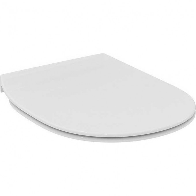 Ideal Standard E772401 Connect Сидение и крышка дюропласт, тонкое, SoftClose, шарниры металл/пл.