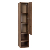 Шкаф подвесной BelBagno с распашной дверцей и открытой полкой, правосторонний KRAFT-1600-1A-SC-RT-R Rovere Tabacco