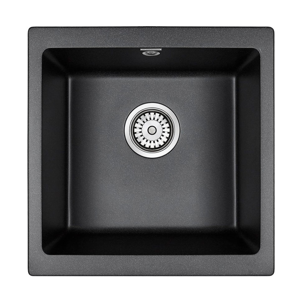 Мойка GERA 50, IT-GRANIT, PM104546-AN, антрацит, 445х460, подст. мон. Paulmark