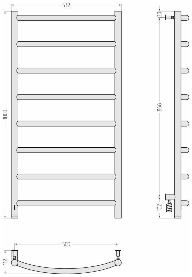 Галант 4.0 1000х500 МЭМ левый