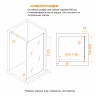 Душевая перегородка RGW WA-55Gb (33105508-236)