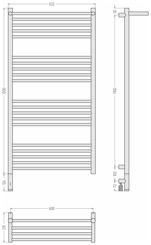 Богема 3.1 с полкой 1200х600 МЭМ левый