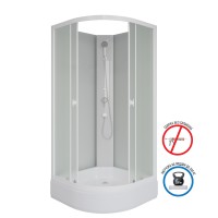 Душевая кабина Niagara Promo P100/26/MT/BK (100х100х195) 4 места
