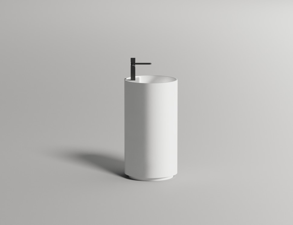 Раковина напольная ARMONIA TOP 01 450х450х850 S-Sense Глянцевое