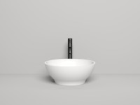 Раковина накладная GLORIA 03 415х415х150 S-Stone Матовое