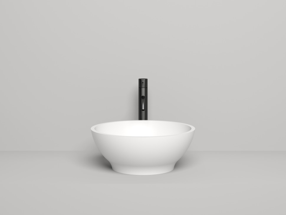 Раковина накладная GLORIA 03 415х415х150 S-Stone Матовое