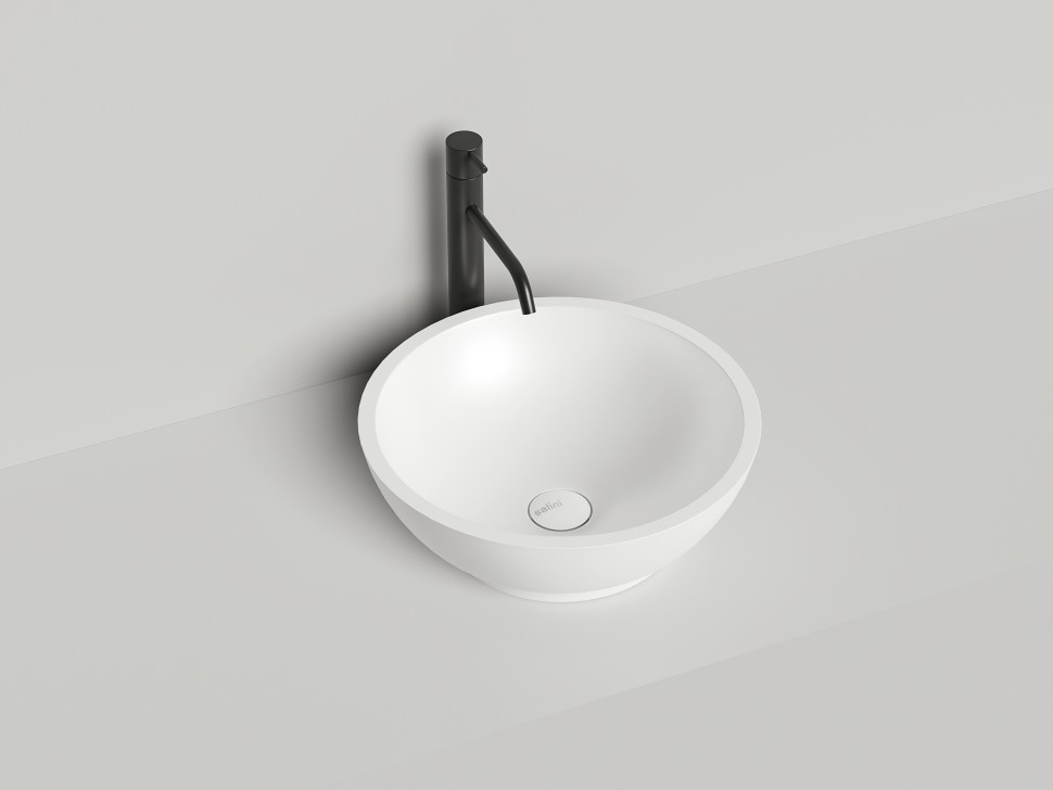 Раковина накладная GLORIA 03 415х415х150 S-Stone Матовое