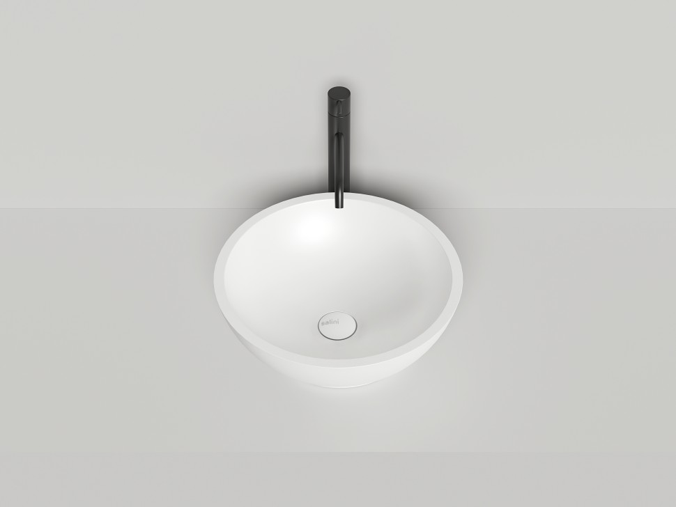 Раковина накладная GLORIA 03 415х415х150 S-Stone Матовое