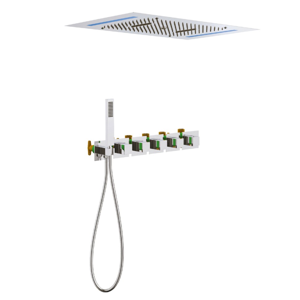 Душевая система встроенная с термостатом Timo Petruma SX-5229/00SM хром