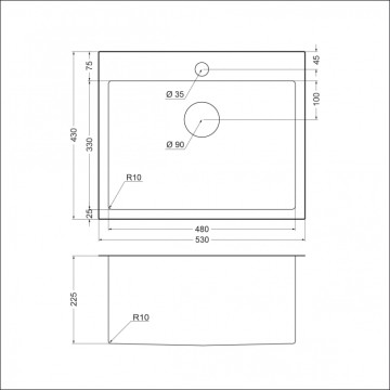 Мойка EMAR EMB-115 EMB-115 PVD Nano Golden
