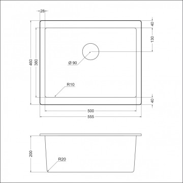 Мойка EMAR EMQ-1555.P EMQ-1555.P Морион