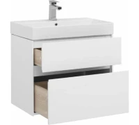 Тумба с раковиной Aquanet Бруклин 70 белый