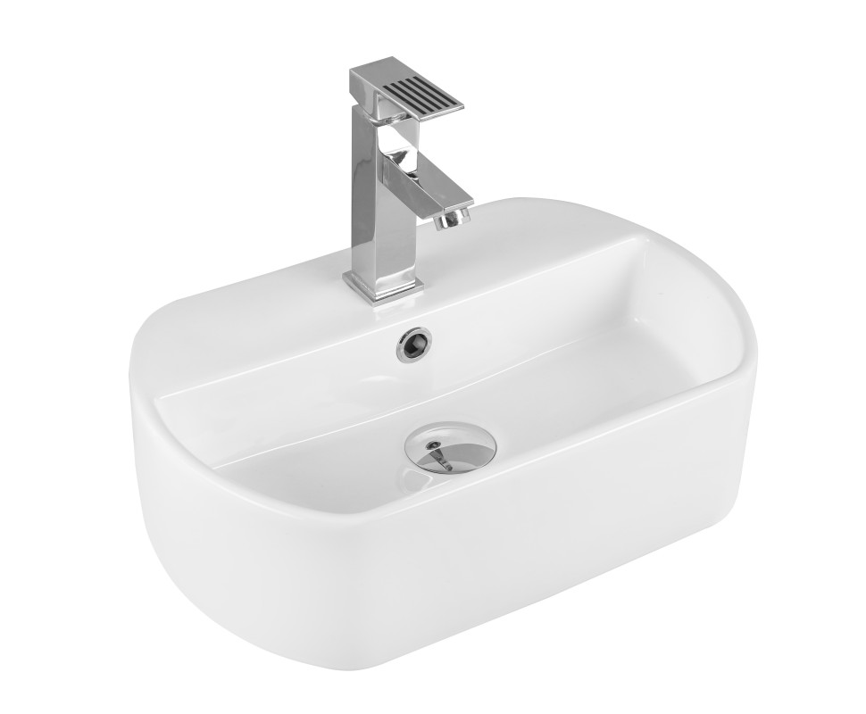 Раковина накладная MILLEAU Glace MU7023-GW (белый глянец)