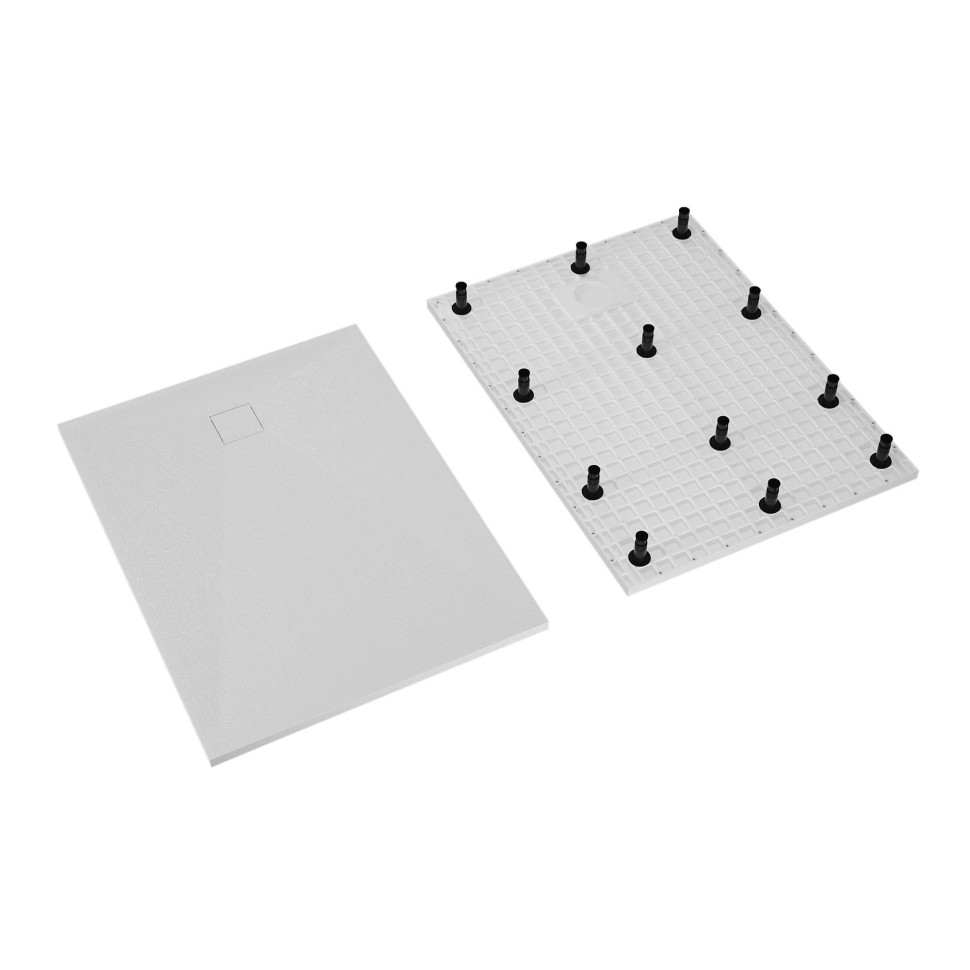 Душевой поддон прямоугольный RGW TSS-W Белый (800x1400)