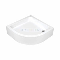 Акриловый душевой поддон, полукруглый, 80 cm