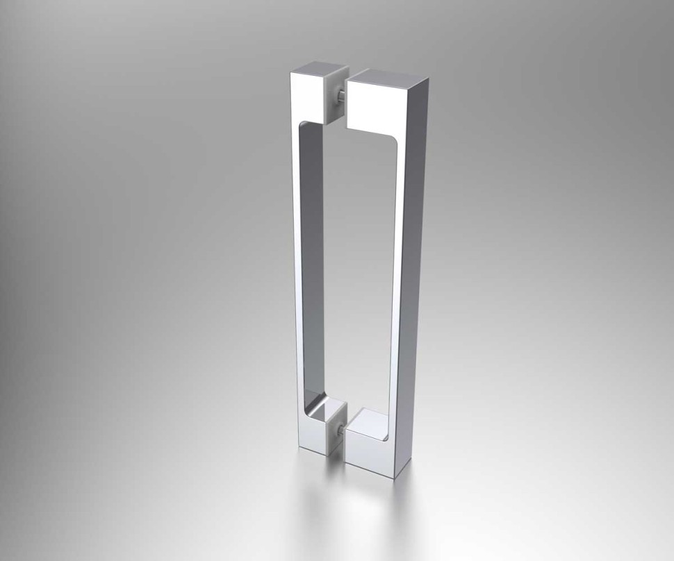 Душевая дверь Alpha VDS-3AL2170CL, 1700, хром, стекло прозрачное