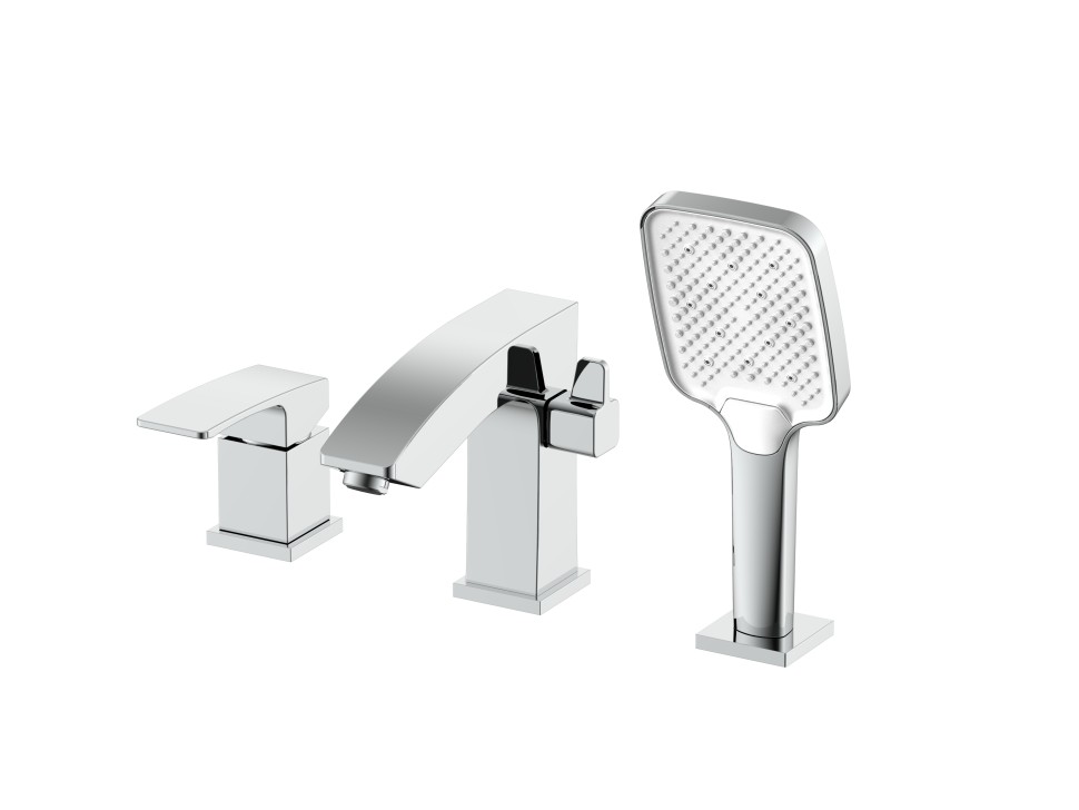 Смеситель Raglo для ванны на борт ванны хром