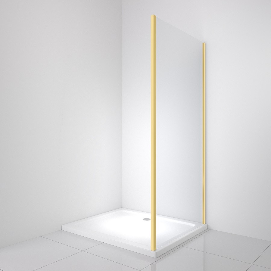 Боковая панель BelBagno LUCE-90-FIX-C-ORO