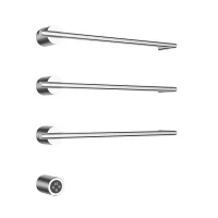 AQM3143CR Полотенцесушитель электрический (встраиваемый) 520*506 c терморегуляторм, цвет: хром.