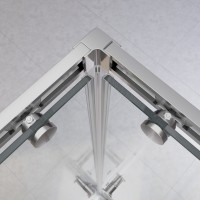 Душевой уголок CEZARES RELAX-304-AH-2-120/90-C-CR