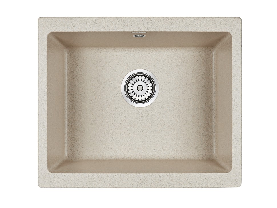 Мойка GERA 60, IT-GRANIT, PM205546-BE, бежевый, 555х460, подст. мон. Paulmark