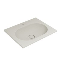 Раковина VCB-4H600G из кварца, цвет серый шёлк