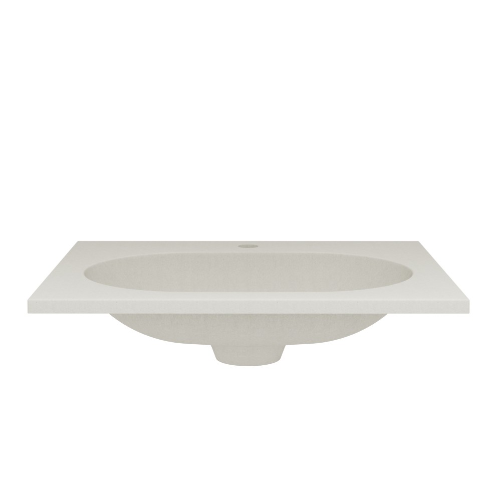 Раковина VCB-4H600G из кварца, цвет серый шёлк