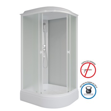 Душевая кабина Niagara Promo P100/80/26L/MT (100х80х215) 4 места