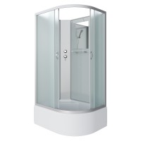 Душевая кабина Niagara Classic NG-2310-14LBK (120х80х200) высокий поддон(40см),стекло матовое,4 места