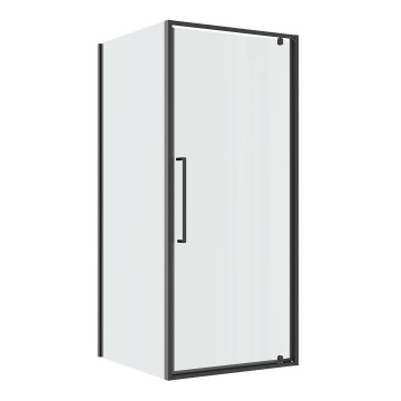 Душевое ограждение Niagara Nova NG-35-9AGR-A90GR-34 (90х90х195) квадрат,распашная,графит,стекло прозрачное,2 места