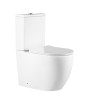 Унитаз-компакт MILLEAU ROCHE 8381 белый глянец, безободковый, с микролифтом
