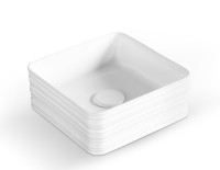 Раковина накладная MILLEAU Glace MU0051-GW (белый глянец)