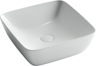 Умывальник чаша FORM накладная квадратная 420x420x145мм