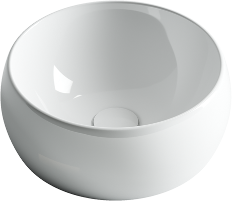 Умывальник чаша накладная круглая Element 395x395x155мм