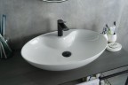 Раковина Gid N9438 51151 накладная белая 65x43x12