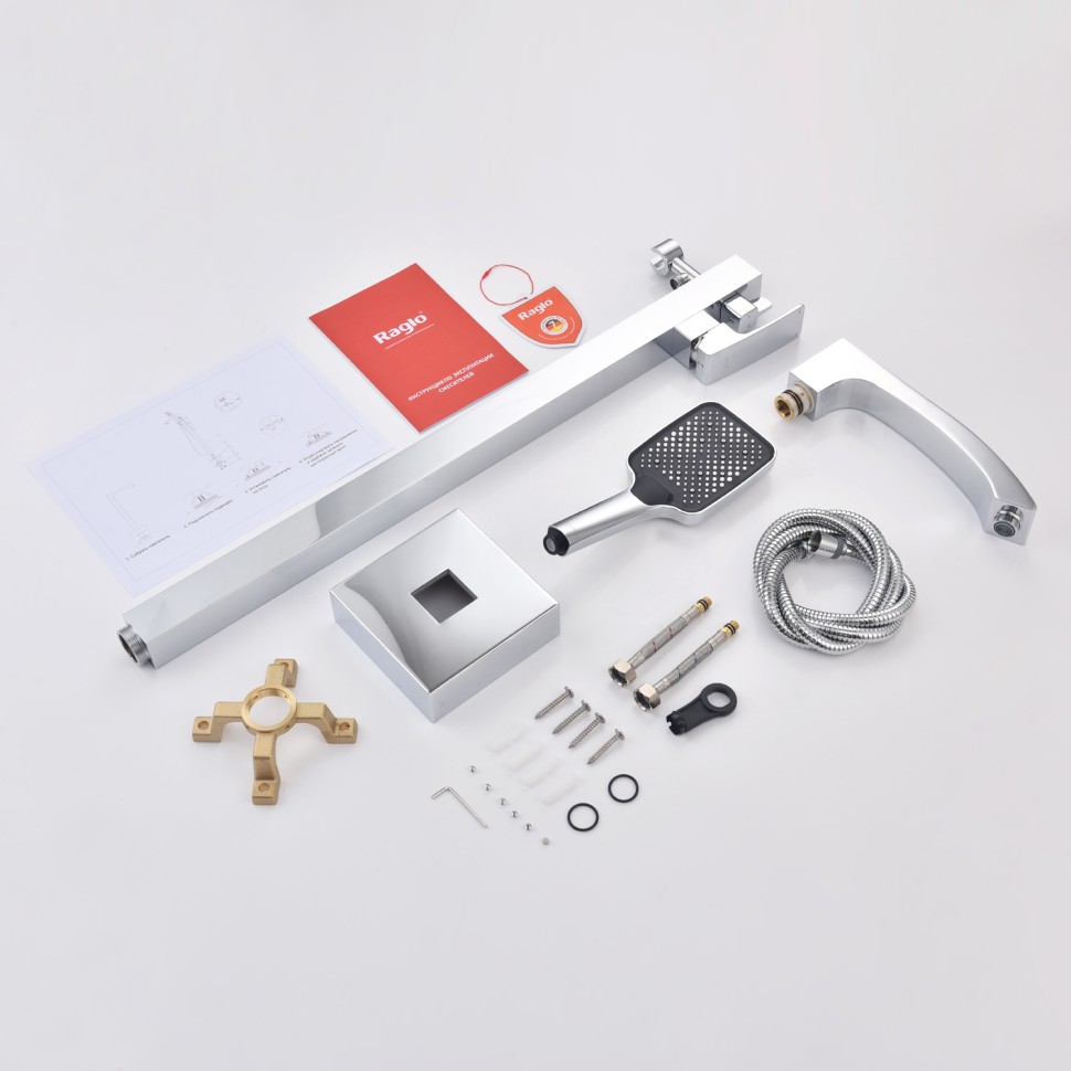 Смеситель Raglo напольный для ванны хром