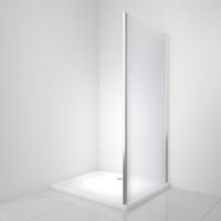 Боковая панель BelBagno LUCE-90-FIX-P-Cr