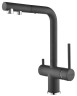 Смеситель для кухни SERPENTINE, графит, Se213222-DG, Paulmark
