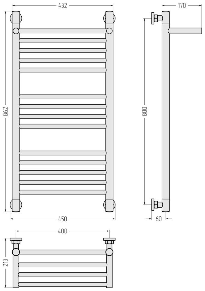 Богема с полкой+ 800х400