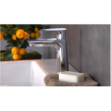 Смеситель для раковины Hansgrohe Talis E 71710990 золото