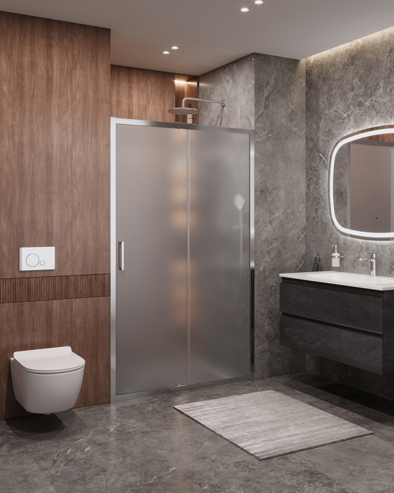 Душевая дверь CEZARES MOLVENO-BF-1-120-P-Cr