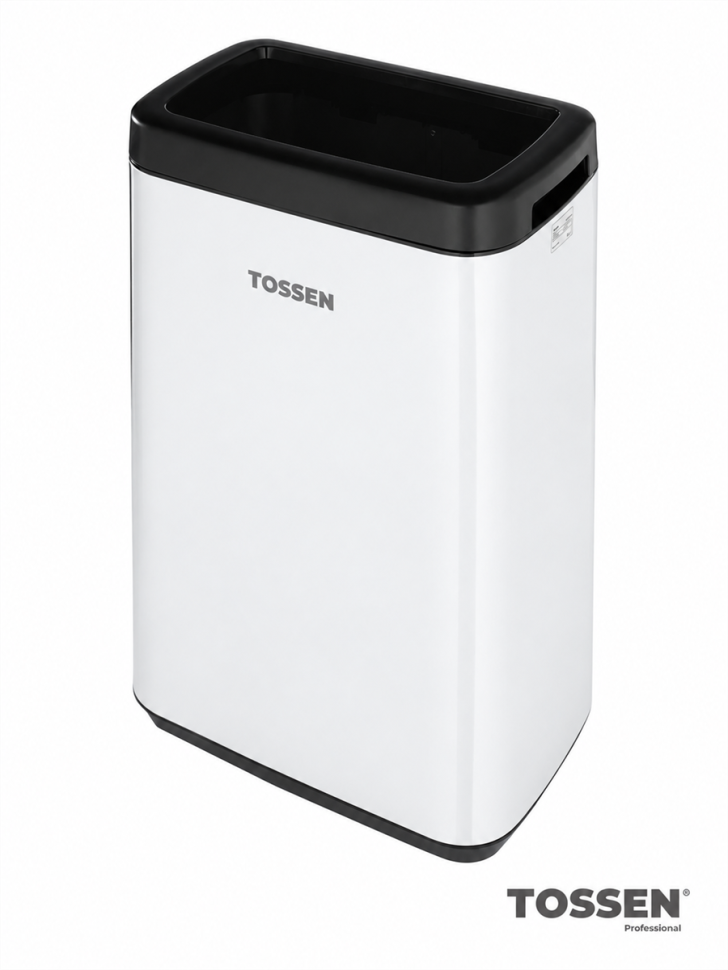 TOSSEN MV 5000 MW - контейнер для мусора, 50 л (коллекция «Белая сталь»)