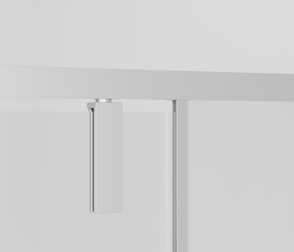 Душевой уголок Слим-Н (Slim-N) VSR-4SNP1012CLB, 1200*1000, черный, стекло прозрачное